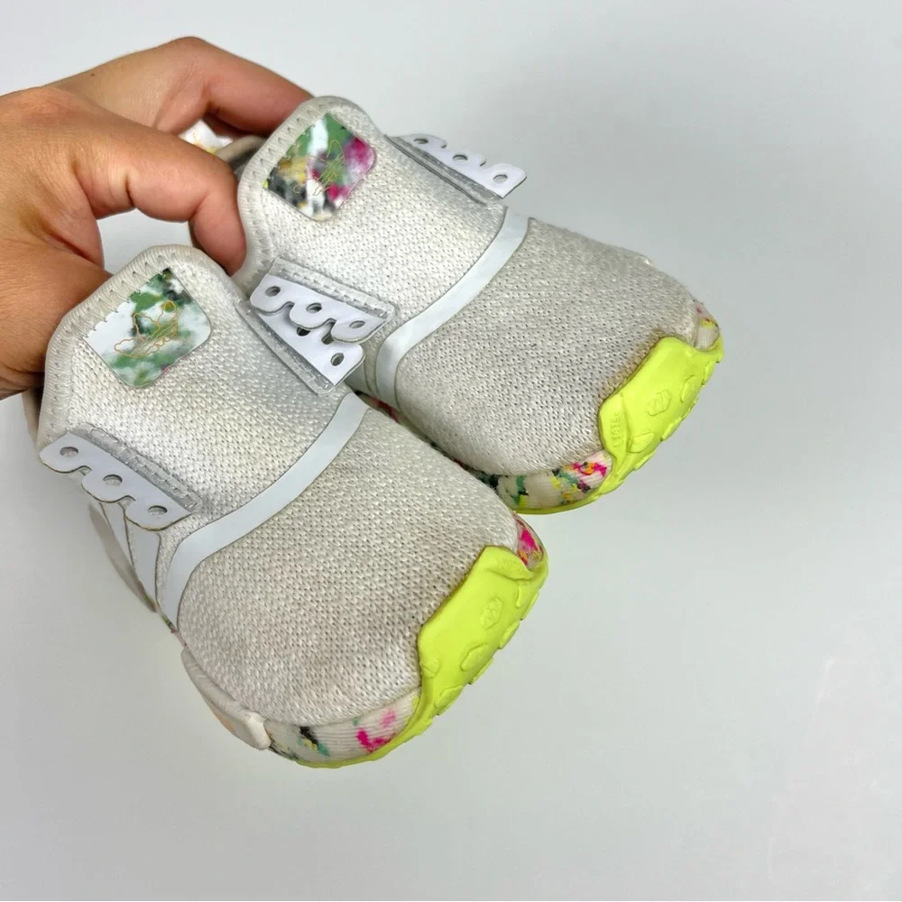 Adidas NMD R1 White Summer Toddler Sneakers